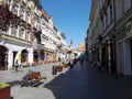 Poland, Leszno - the SÃâowiaÃâska Street in Leszno Town.